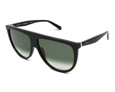 celine sunglasses thin dark shadow cl41435s|CELINE Acetate Thin Shadow Sunglasses CL41435/S Black .